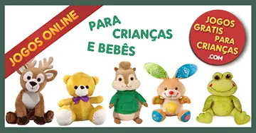 Jogo infantil com sons de Animais da Floresta