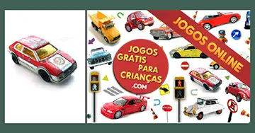 Jogos educativos infantis online e grátis para crianças e criancinhas: Carrinhos