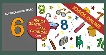 Jogos grátis para Crianças de 3, 4 e 5 anos