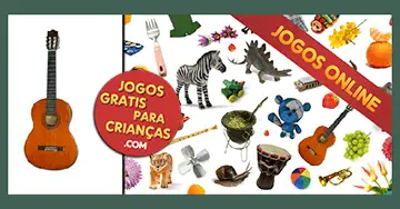 Jogos Grátis para Crianças de 3 anos: Jogo dos objetos