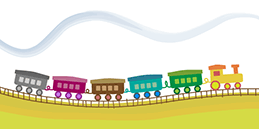 Jogos grátis para Crianças: Cores do trem!