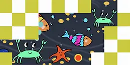 Jogos grátis para Crianças: O fundo do mar