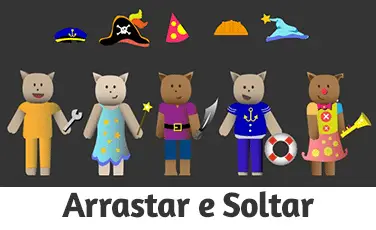 Jogos de Arrastar e soltar para crianças