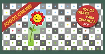Jogos online para crianças de 3, 4 e 5 anos: Jogo das flores