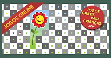 Jogo online para crianças de 3, 4 e 5 anos: Jogo das flores