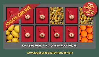 Jogo Grátis para Crianças e Criancinhas: Frutas