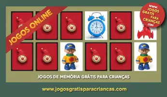 Jogos grátis para Crianças: Jogos da Memória online