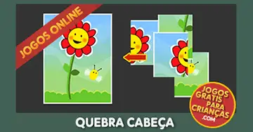 Jogo de quebra-cabeças online e gratuito para crianças e criancinhas: Flores
